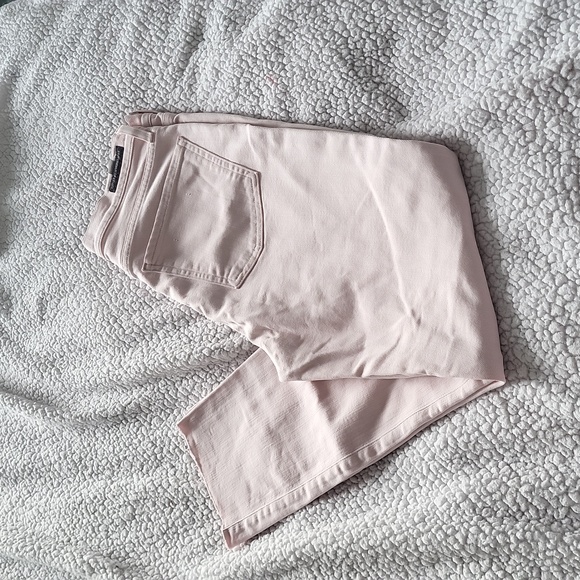 Citizens Of Humanity Denim - Citizens of Humanity Pink Jeans Raw Cuff Hem- 28